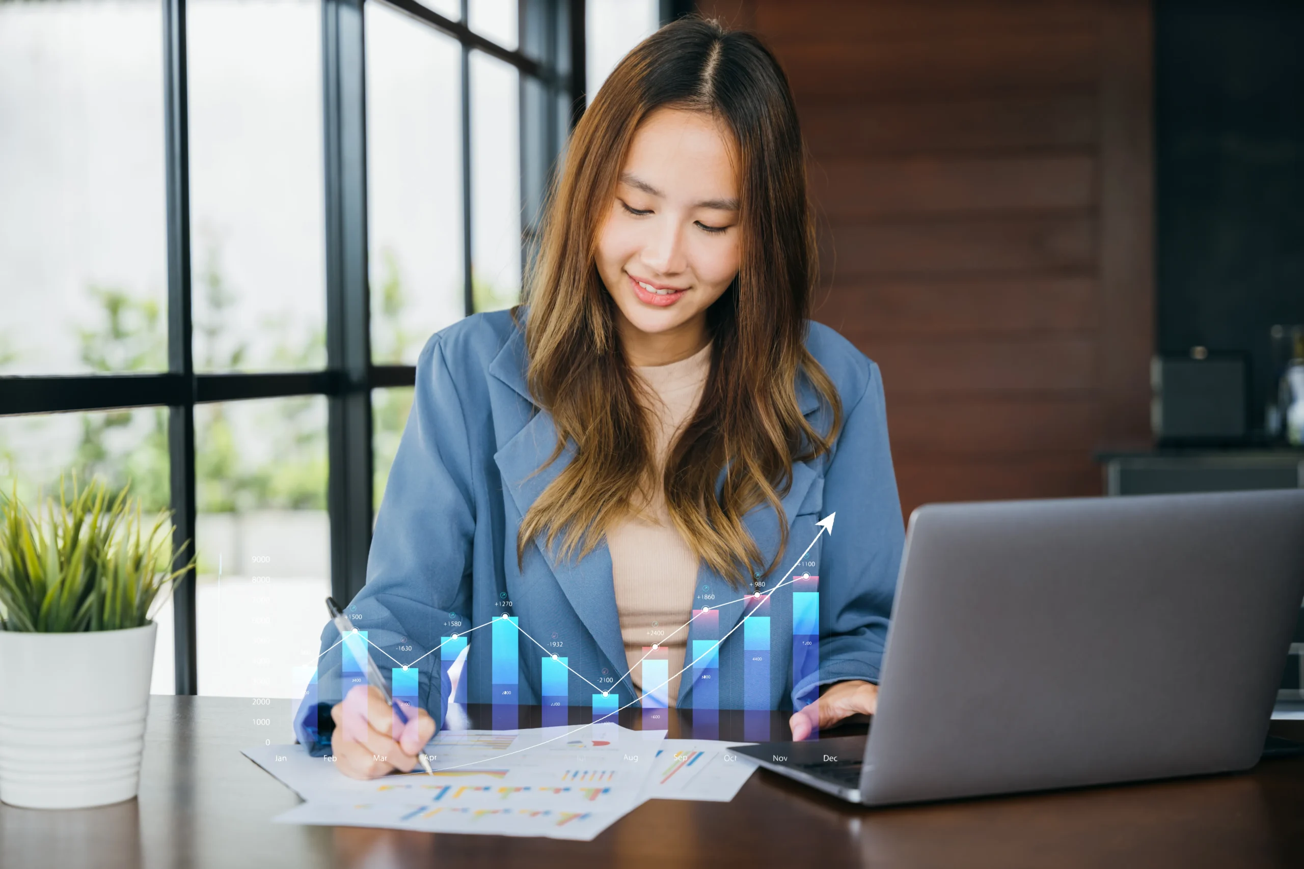 woman-working-with-laptop-computer-she-analyst-financial-advisor-preparing-statistic-report
